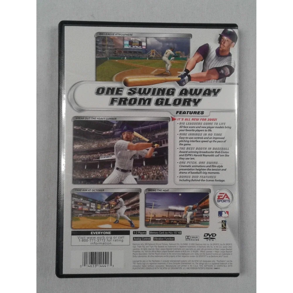 Triple Play 2002 - Sony Playstation 2 (PS2) Video Game